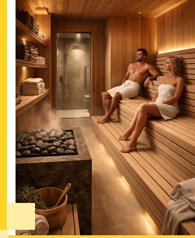 Интерьеры саун под ключ в Шебекине от 183258 р. | ЭриданШбк
