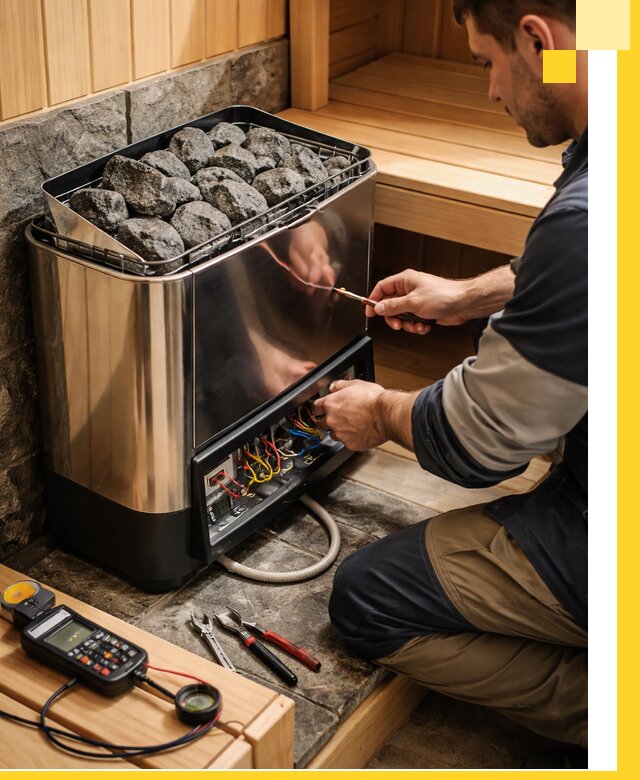 Продажа и установка электрокаменок для саун в Шебекине