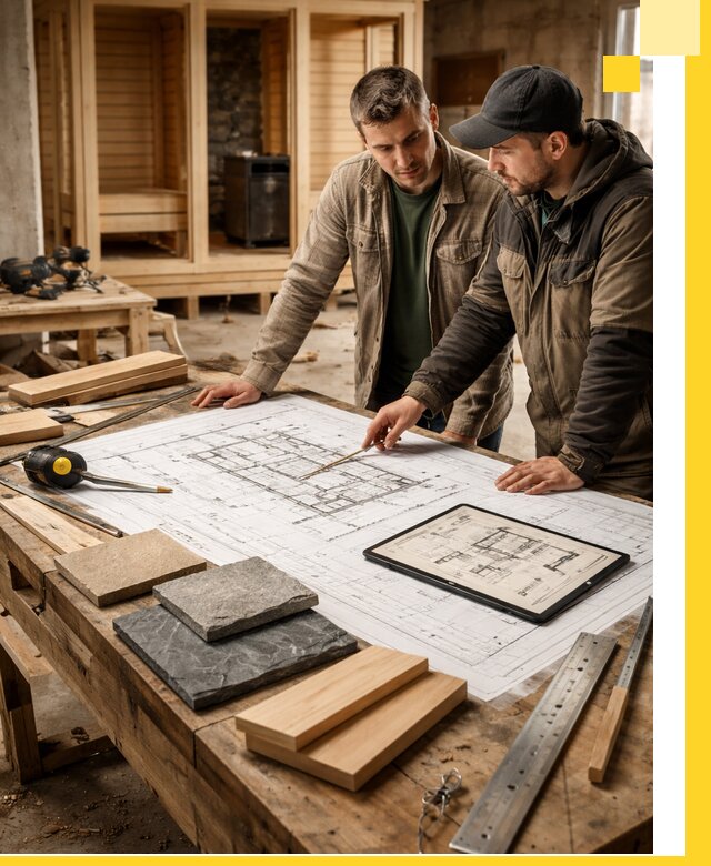 Проекты бань под ключ и планы строительства в Шебекине