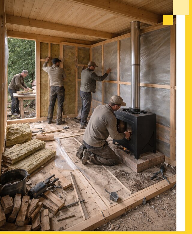 Профессиональный монтаж бань под ключ в Шебекине для дома