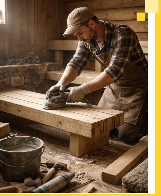 Ремонт бань под ключ в Шебекине с гарантией качества и сроков