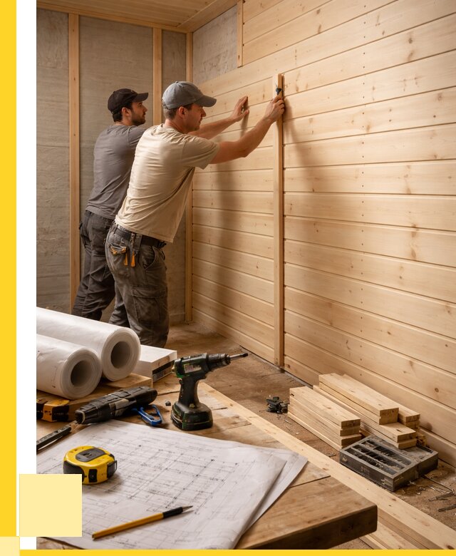 Обшивка бани вагонкой в Шебекине от 1222 р., ЭриданШбк