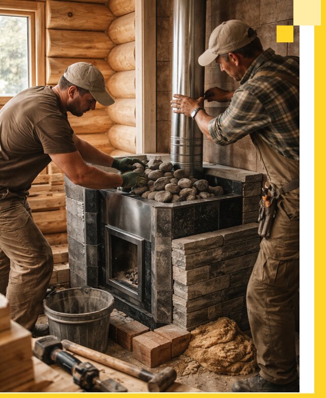 Строительство и отделка русских бань под ключ в Шебекине