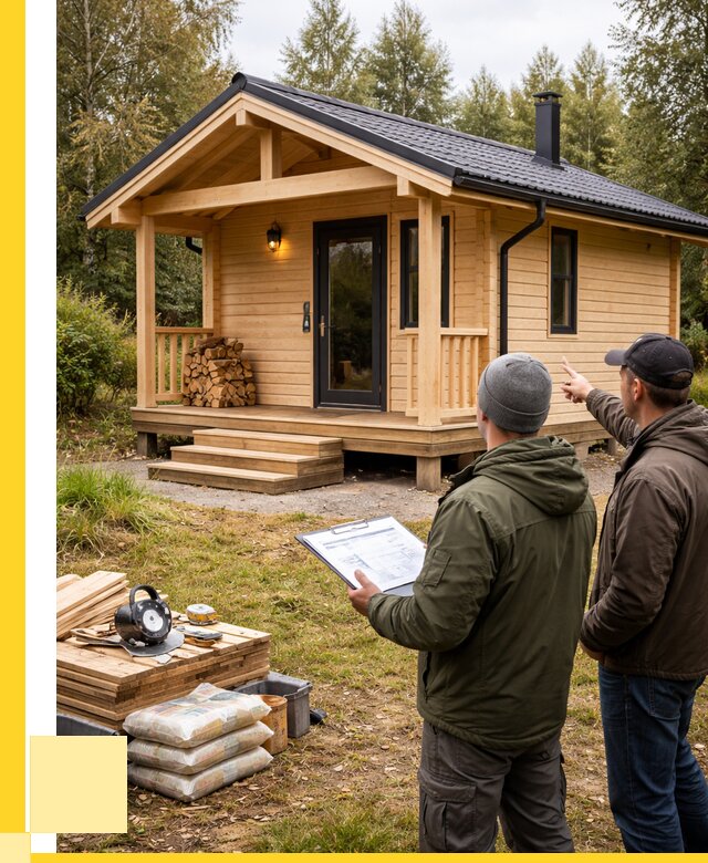 Каркасные бани под ключ в Шебекине от 305430 р. | ЭриданШбк