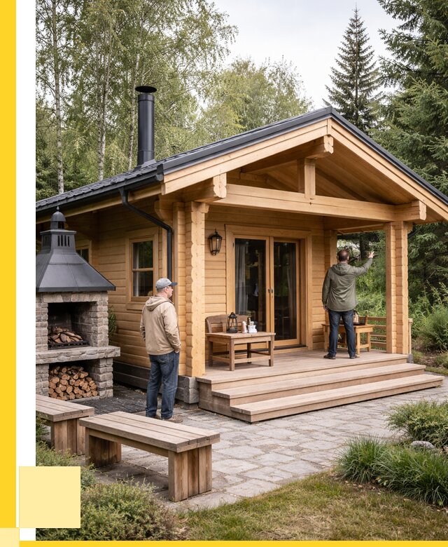 Деревянные бани под ключ в Шебекине от 458145 р. | ЭриданШбк