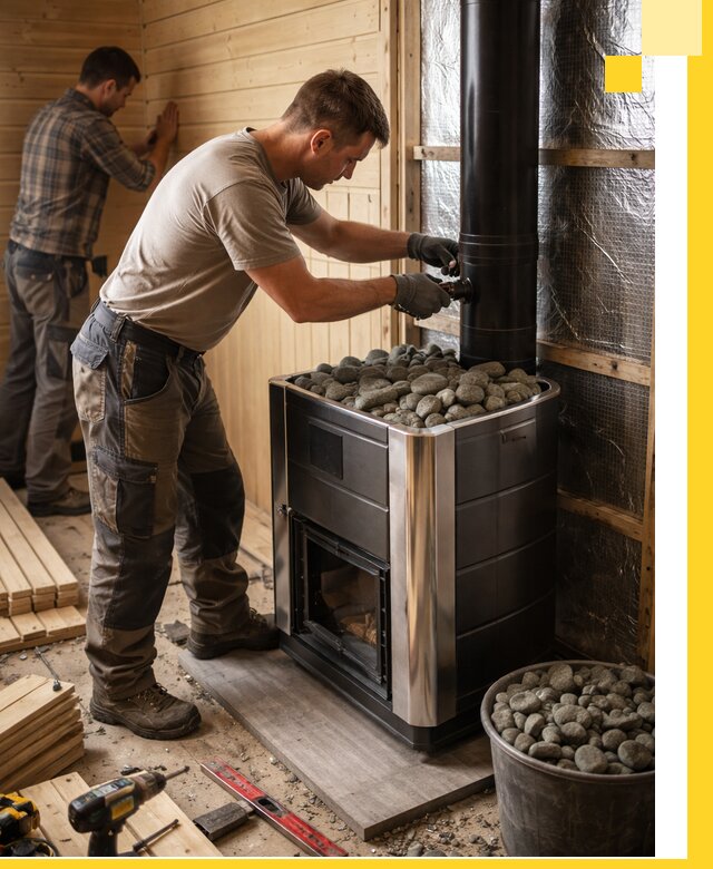 Проектирование и строительство парилок для бани в Шебекине под ключ