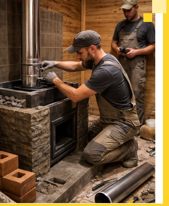 Изготовление и установка банных печей под ключ в Шебекине