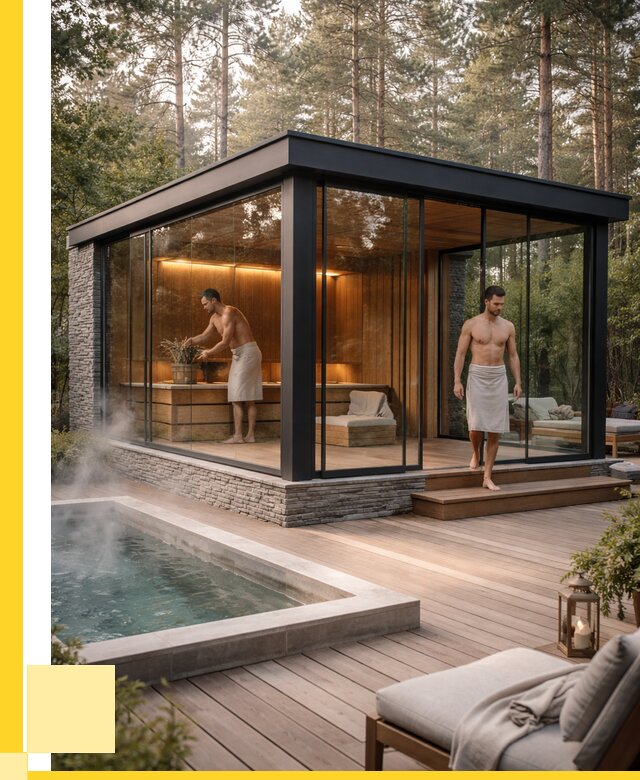 Стеклянные бани и двери в Шебекине от 458145 р. | ЭриданШбк