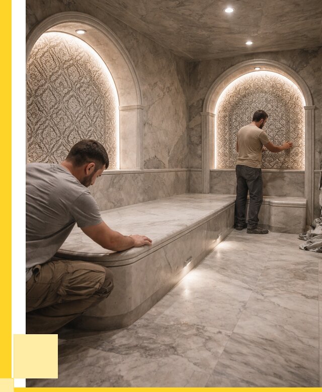 Турецкие бани под ключ в Шебекине от 254525 р. | ЭриданШбк