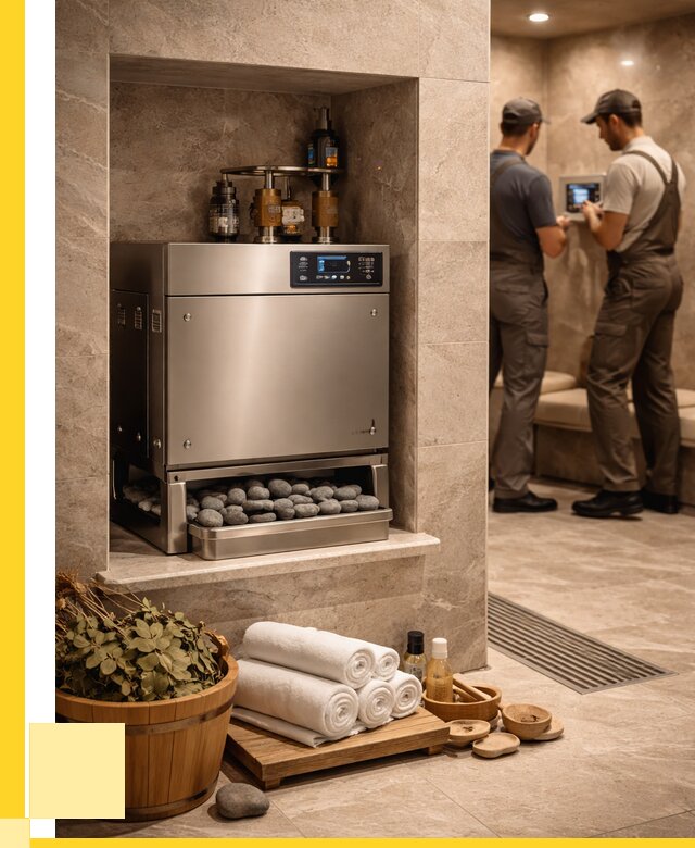 Парогенераторы для хамама в Шебекине от 76358 р. | ЭриданШбк