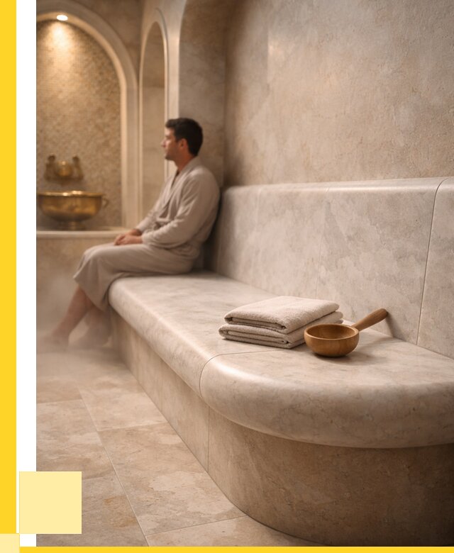 Сиденья для хамама в Шебекине под ключ от 12217 р. | ЭриданШбк