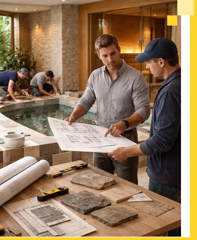 Проектирование SPA зон под ключ в Шебекине с инженерией